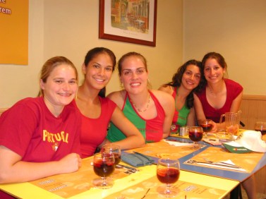 grubbing at TelePizza